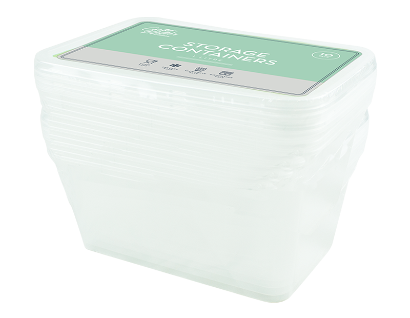 Freezer to Microwave Containers 10pk